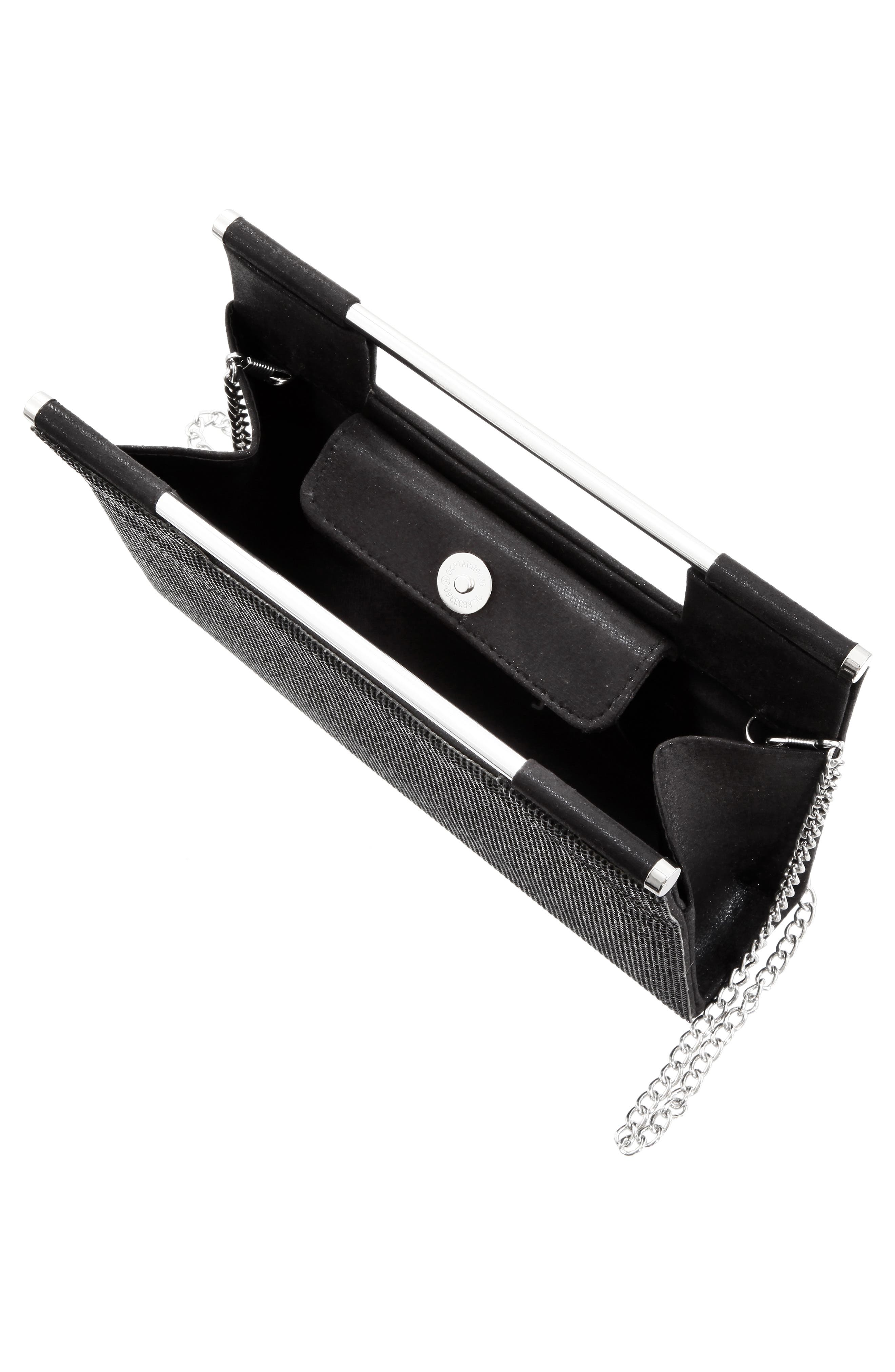 Nina Crystal Embellished Top Handle Bag, Alternate, color, 