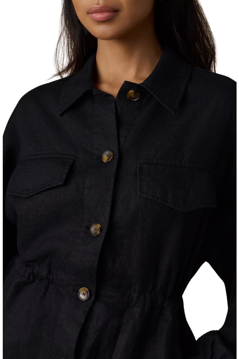 Sun Strider Utility Jacket, Alternate, color, BLACK