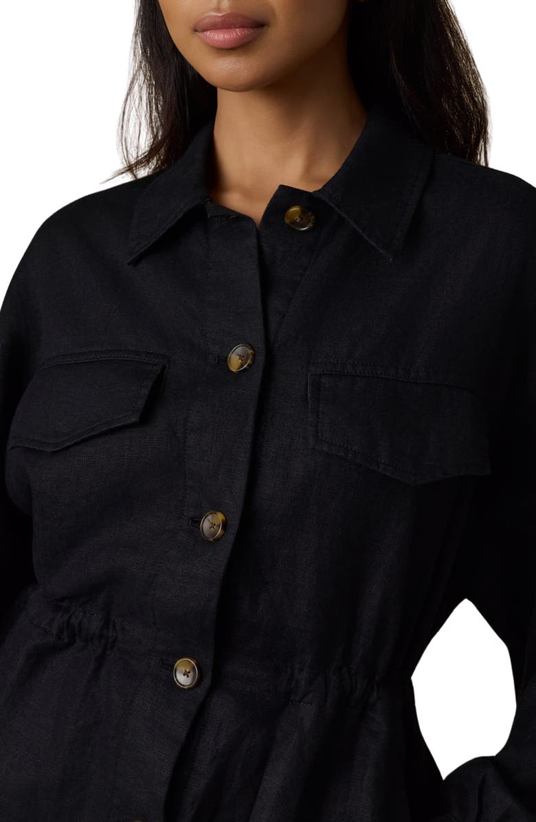 Faherty Sun Strider Utility Jacket, Alternate, color, Black