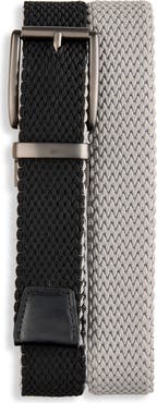 Oak Hill by DXL Big & Tall Reversible Stretch Belt