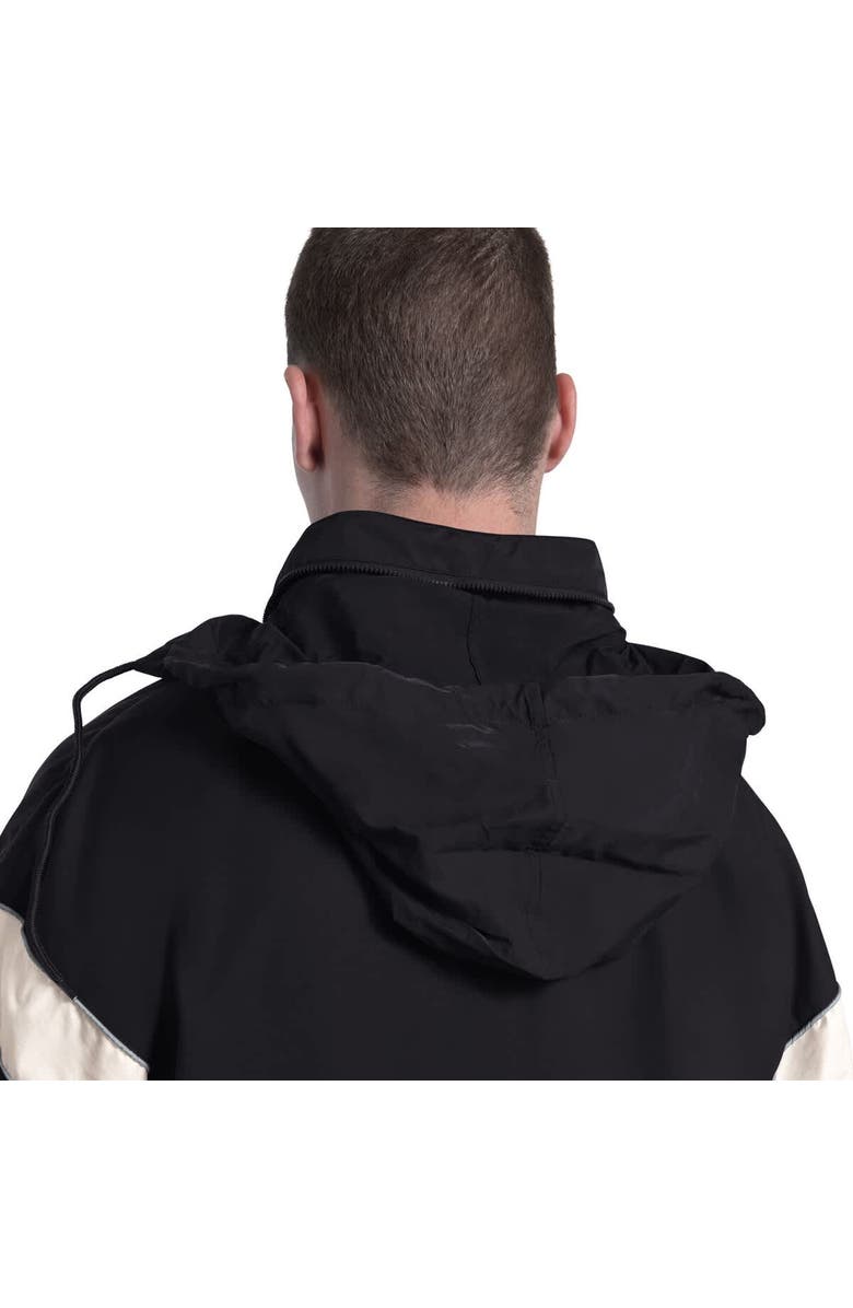 STARTER Men's Starter Black Las Vegas Raiders The Gust Full-Zip Hoodie, Alternate, color, Black