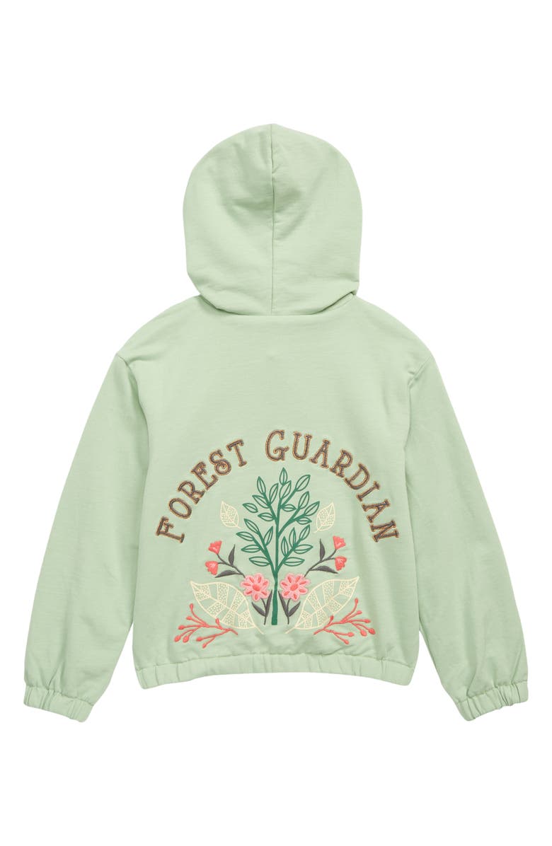 Peek Aren't You Curious x The Nature Conservancy Kids' Forest Reversible Knit Jacket, Alternate, color,