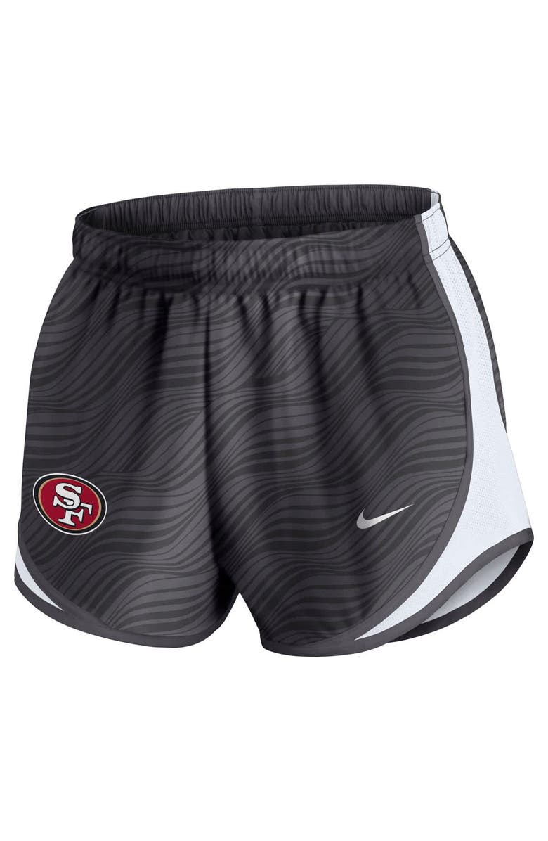 Nike Women's Nike Anthracite San Francisco 49ers Tempo Performance Shorts, Alternate, color, Anthracite