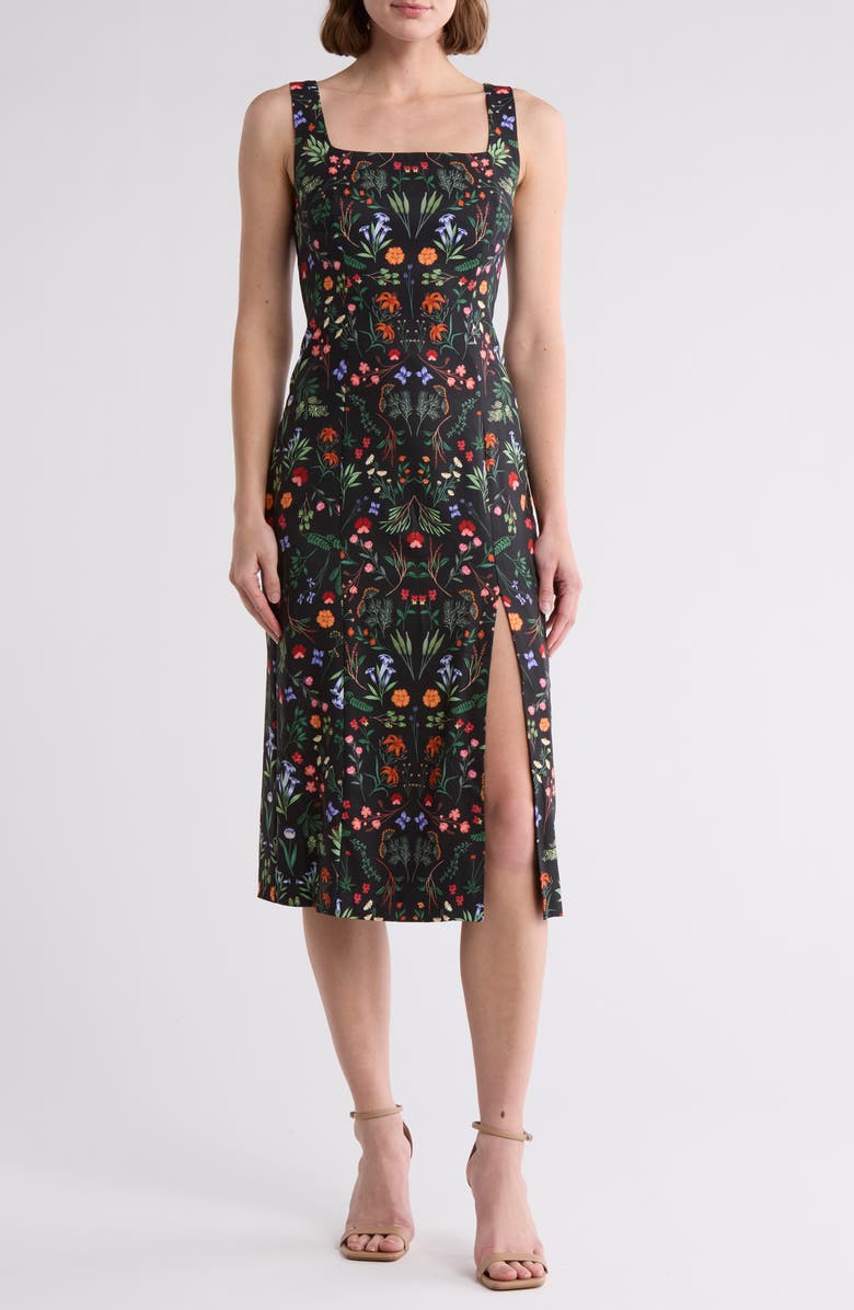 Hutch Angi Sheath Dress, Main, color, Black Multi