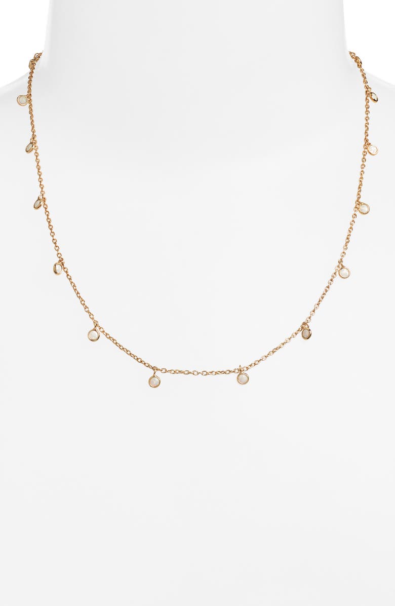 Child of Wild Oakley Opal Station Necklace, Alternate, color, Gold