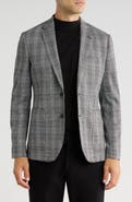 NORDSTROM RACK Gavin Glen Plaid Knit Sport Coat
