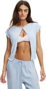 COTTON ON BODY Women's Washed Satin Wide Leg Pant