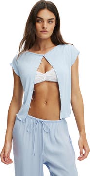 COTTON ON BODY Women's Washed Satin Wide Leg Pant