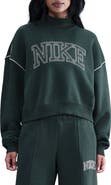 Nike Sportswear Mock Neck Phoenix Fleece Oversize Sweatshirt