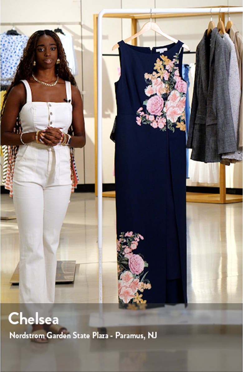 Esti Floral Maxi Jumpsuit, sales video thumbnail