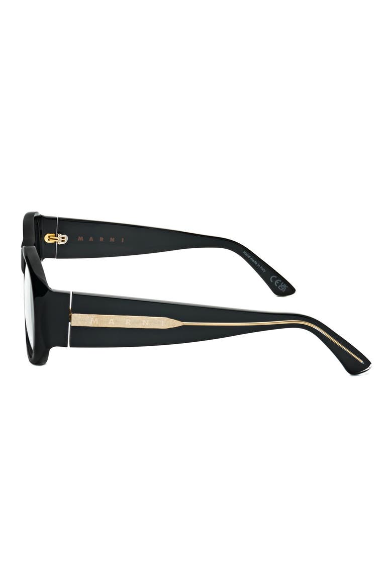 55mm Round Optical Glasses, Alternate, color, BLACK