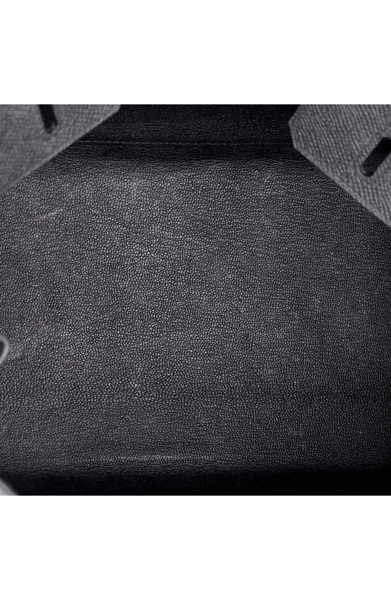 Pre-Owned Hermes Birkin Sellier Bag Black Epsom with Gold Hardware 25, Alternate, color,