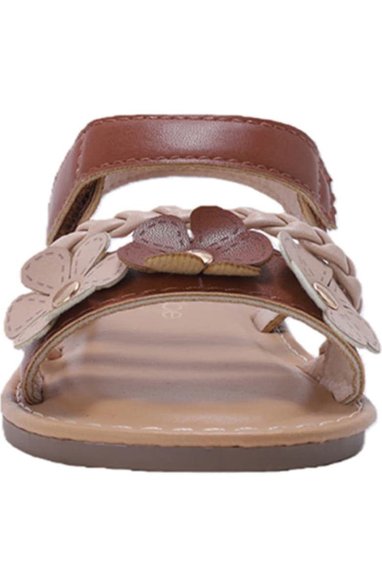 bebe Merry Sandal, Alternate, color, Cognac