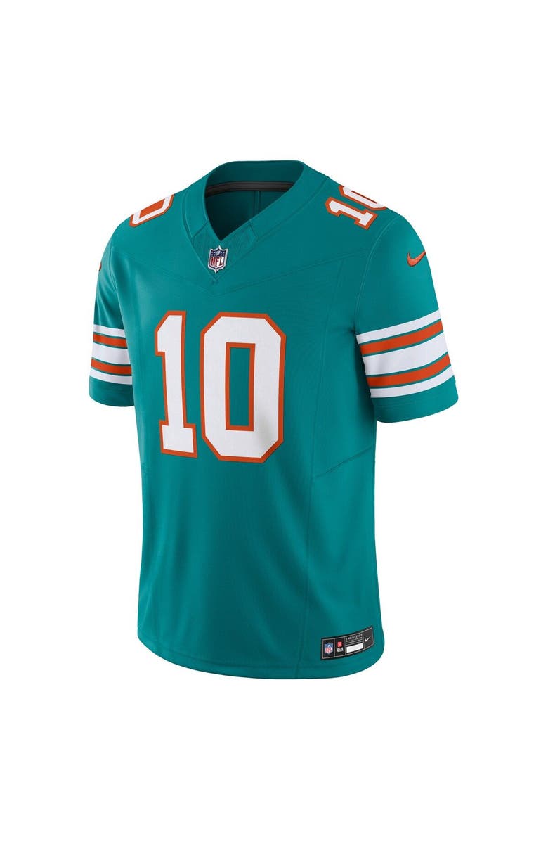 Nike Men's Nike Tyreek Hill Aqua Miami Dolphins Vapor F.U.S.E. Limited Jersey, Alternate, color, Aqua