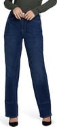 NYDJ Brooke High Waist Straight Leg Jeans