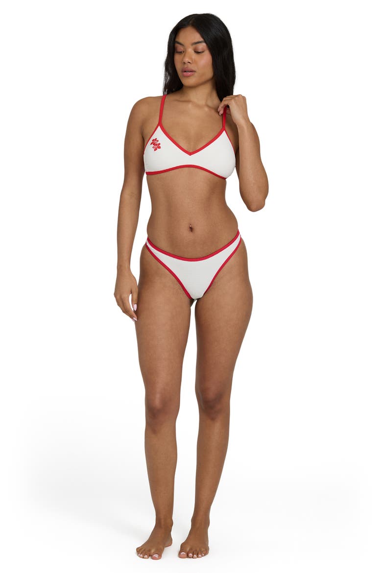 Picnic Embroidered Rib Bikini Top, Alternate, color, SALT CRYSTAL