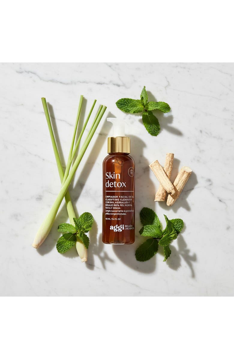 Aggi Beauty Skin Detox Purifying Licorice & Lemongrass Facial Cleanser, Main, color, NO COLOR