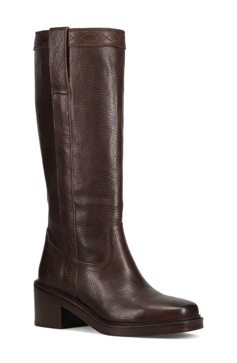Kate Block Heel Boot (Women) (Regular & Wide Calf)