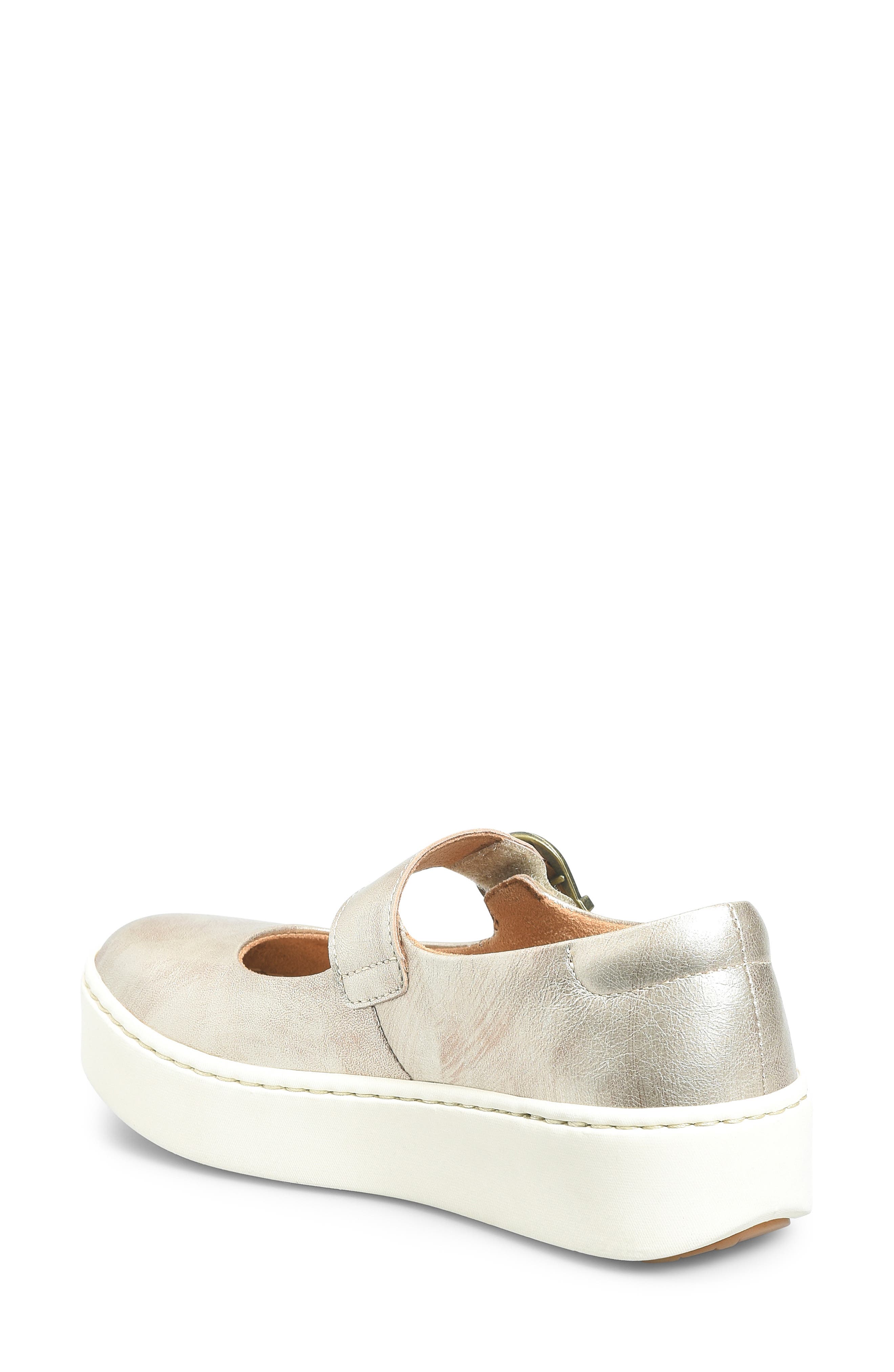 Børn Mira Mary Jane Platform Sneaker, Alternate, color, Light Gold Metallic