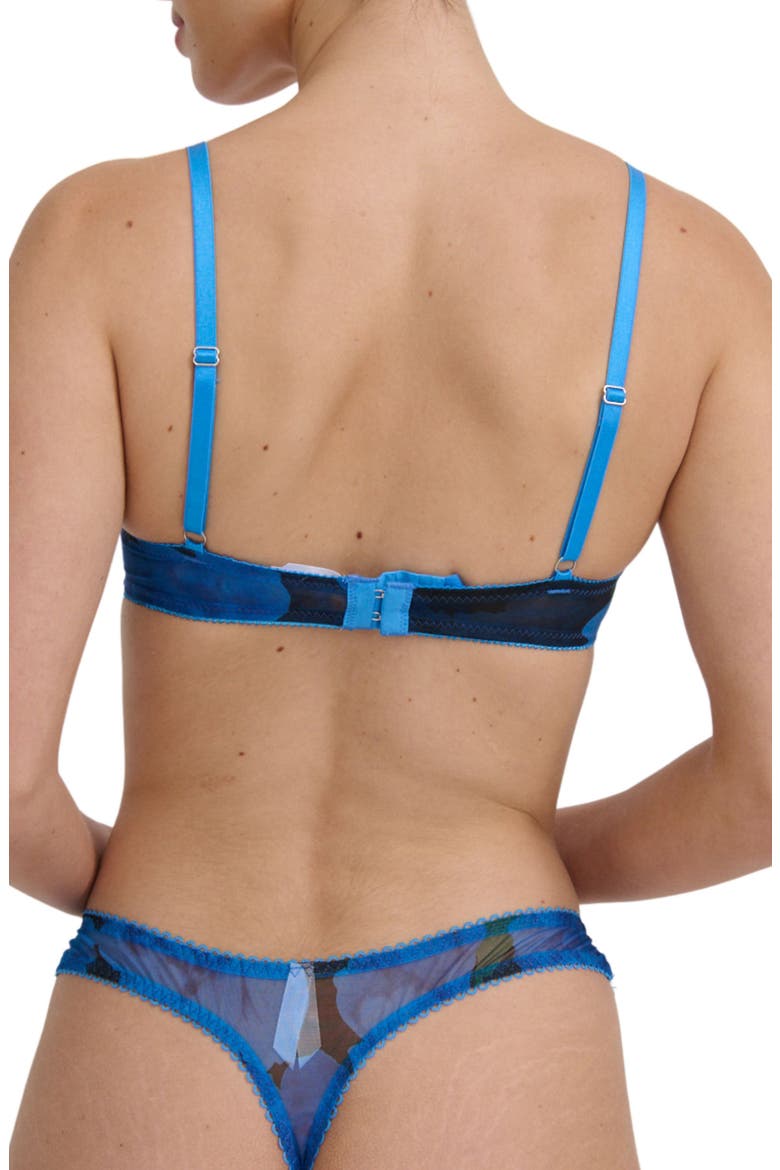 Sorrento Limencello Underwire Bra, Alternate, color, AZURE