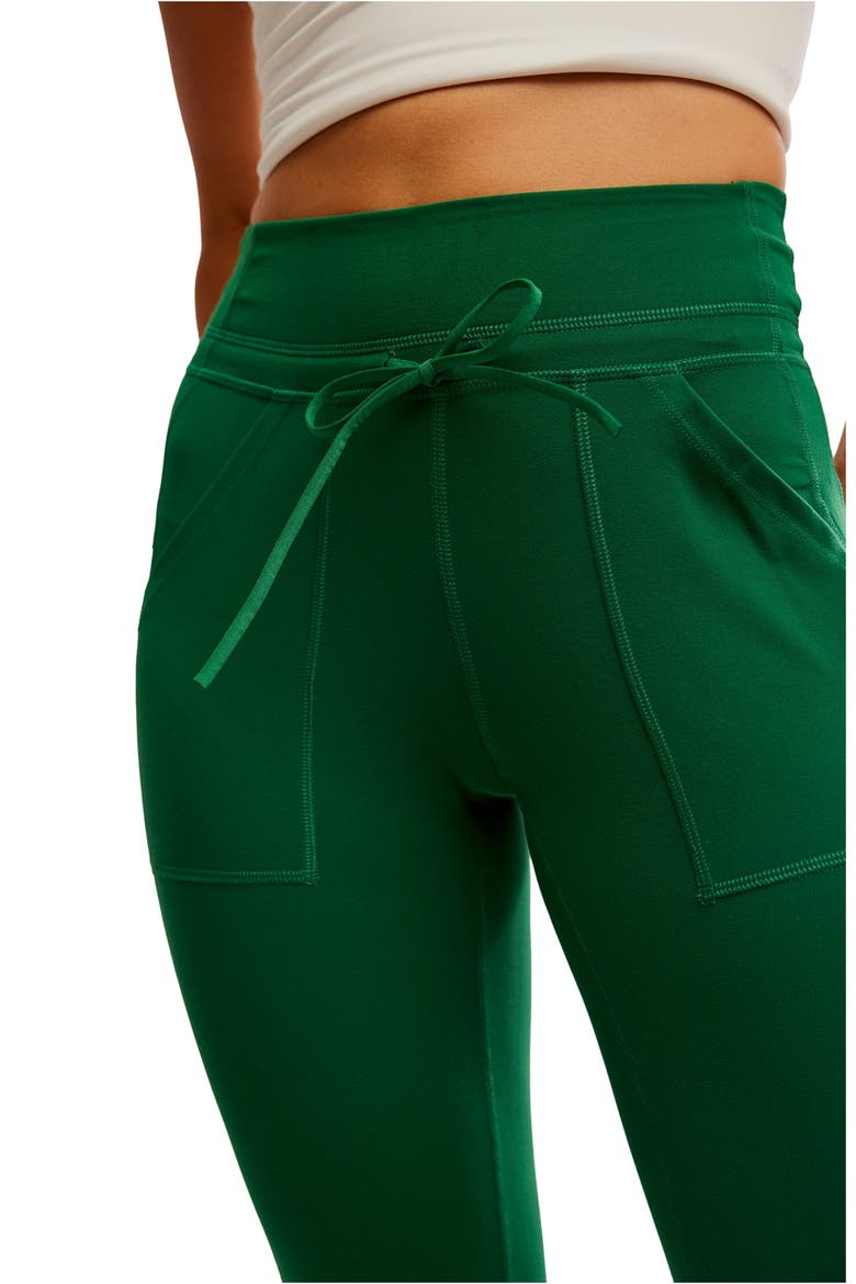 Solid Never Better Joggers, Alternate, color, DK GREEN