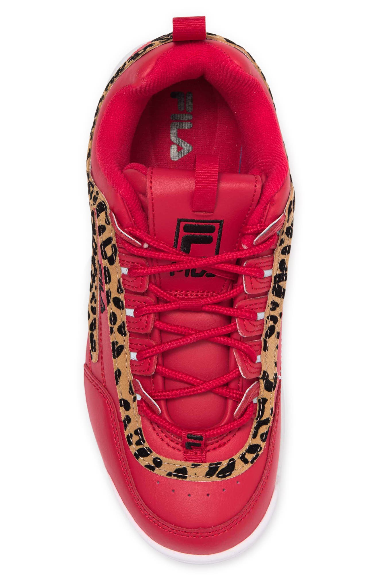 FILA Disruptor II Leopard Sneaker, Alternate, color, 