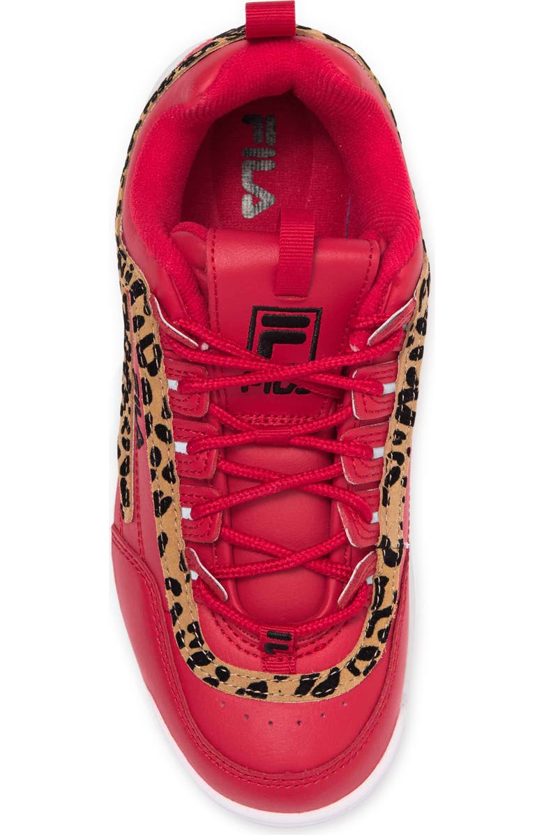 FILA Disruptor II Leopard Sneaker, Alternate, color,
