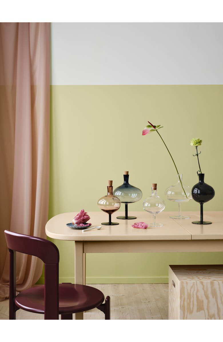 Kosta Boda Bod Extralarge Bottle, Alternate, color, Black