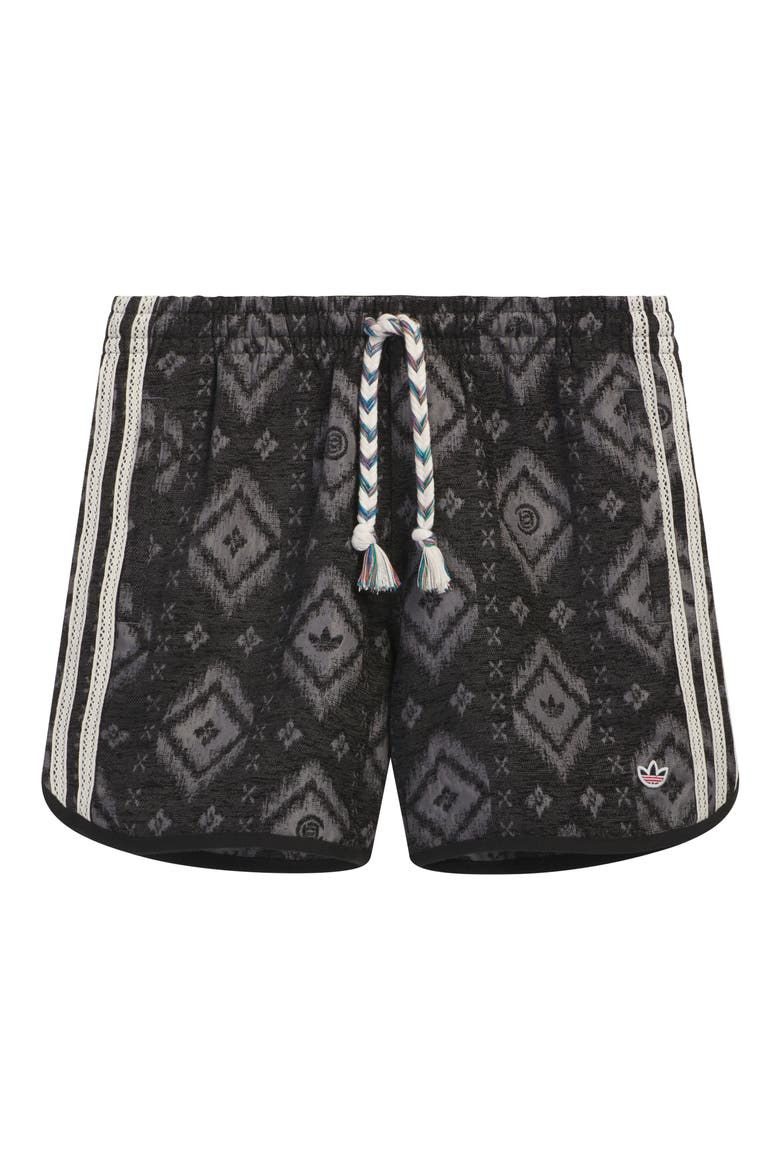 x CLOT Ikat Drawstring Shorts, Alternate, color, CARBON
