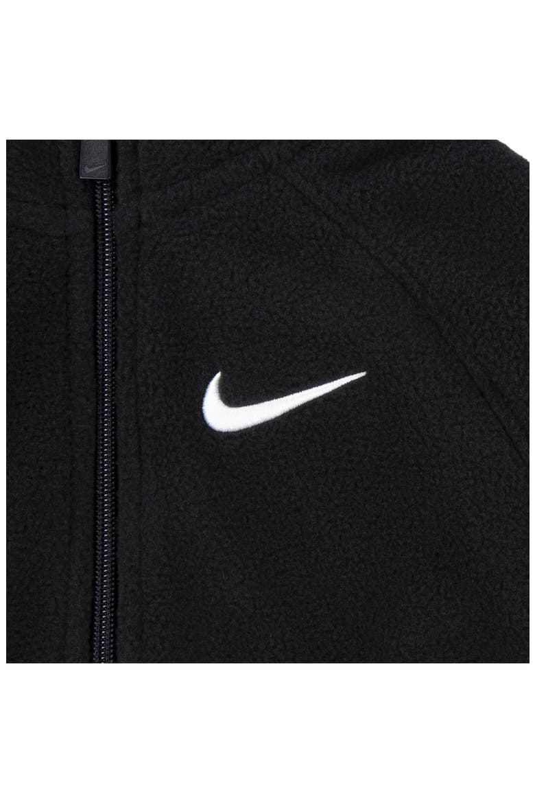 Fleece Jacket, Alternate, color, BLACK