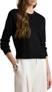Lauren Ralph Lauren Crewneck Dropped Shoulder Sweater
