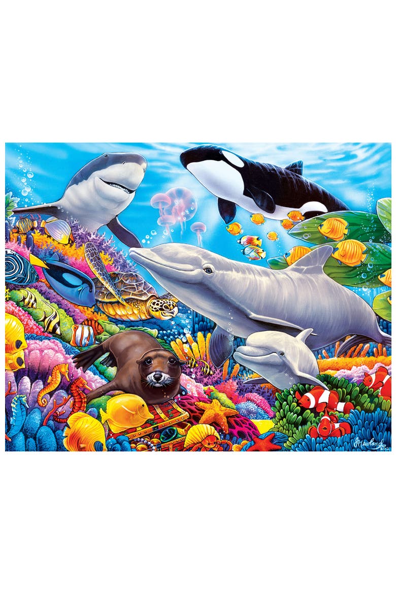 World of Animals 100pc Puzzles 4-Pack V1, Alternate, color, Multicolor