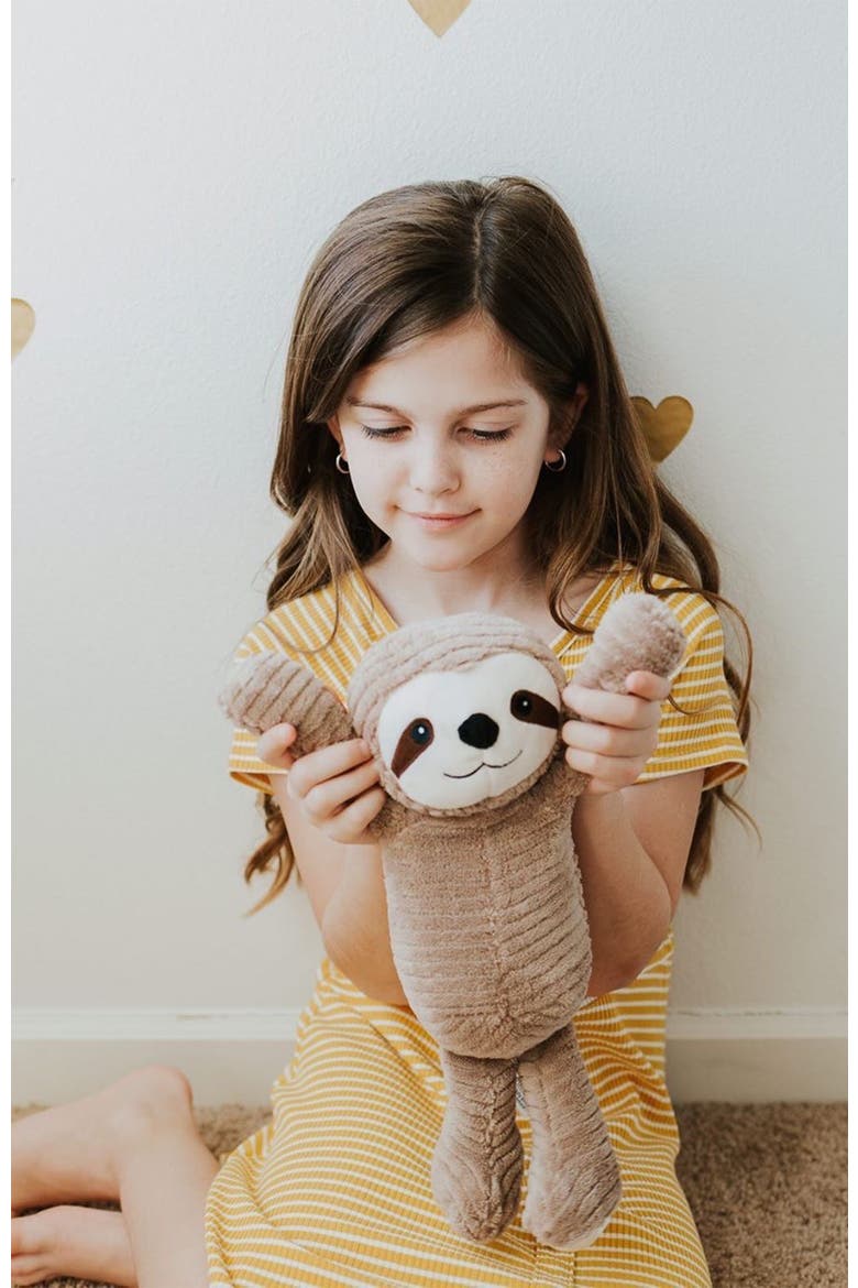 My First Plush Sloth, Alternate, color, Medium Brown