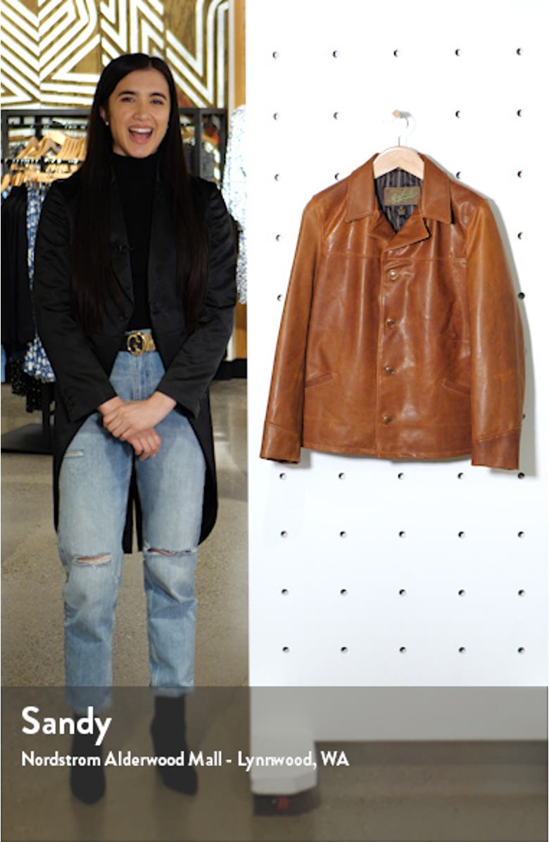 Cowhide Leather Car Coat, sales video thumbnail