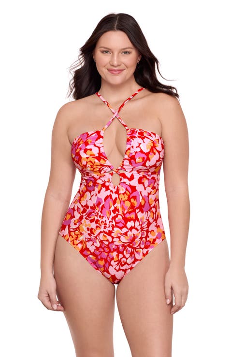 Double Keyhole One Piece