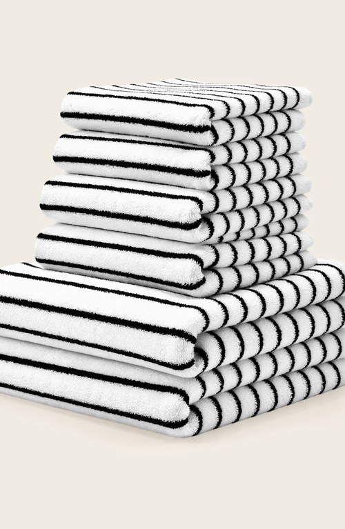 Italic Ultraplush Australian Cotton Standard Towel Set In White