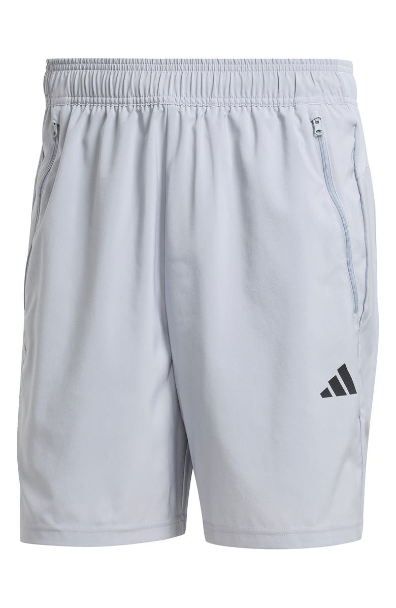 adidas Aeroready Essentials 7-Inch Training Shorts, Alternate, color, Halo Silver/ Black