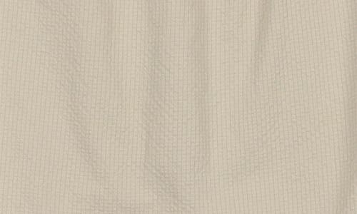 Maniere Manière Kids' Textured Grid Romper In Neutral