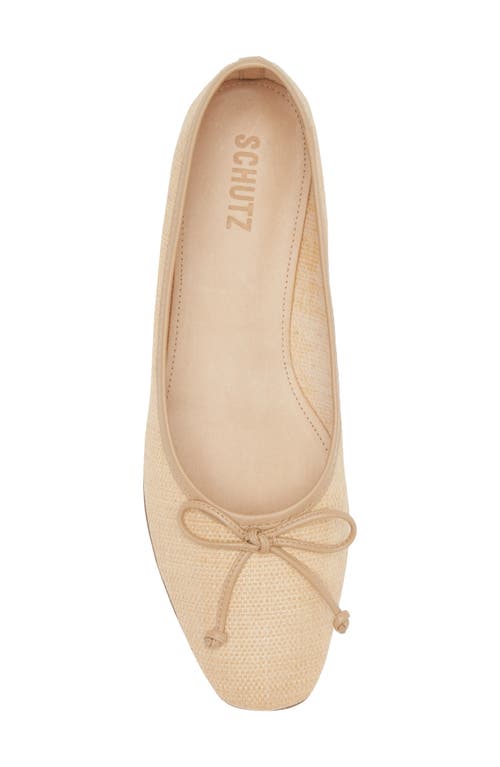 SCHUTZ SCHUTZ ARISSA SQUARE TOE BALLET FLAT