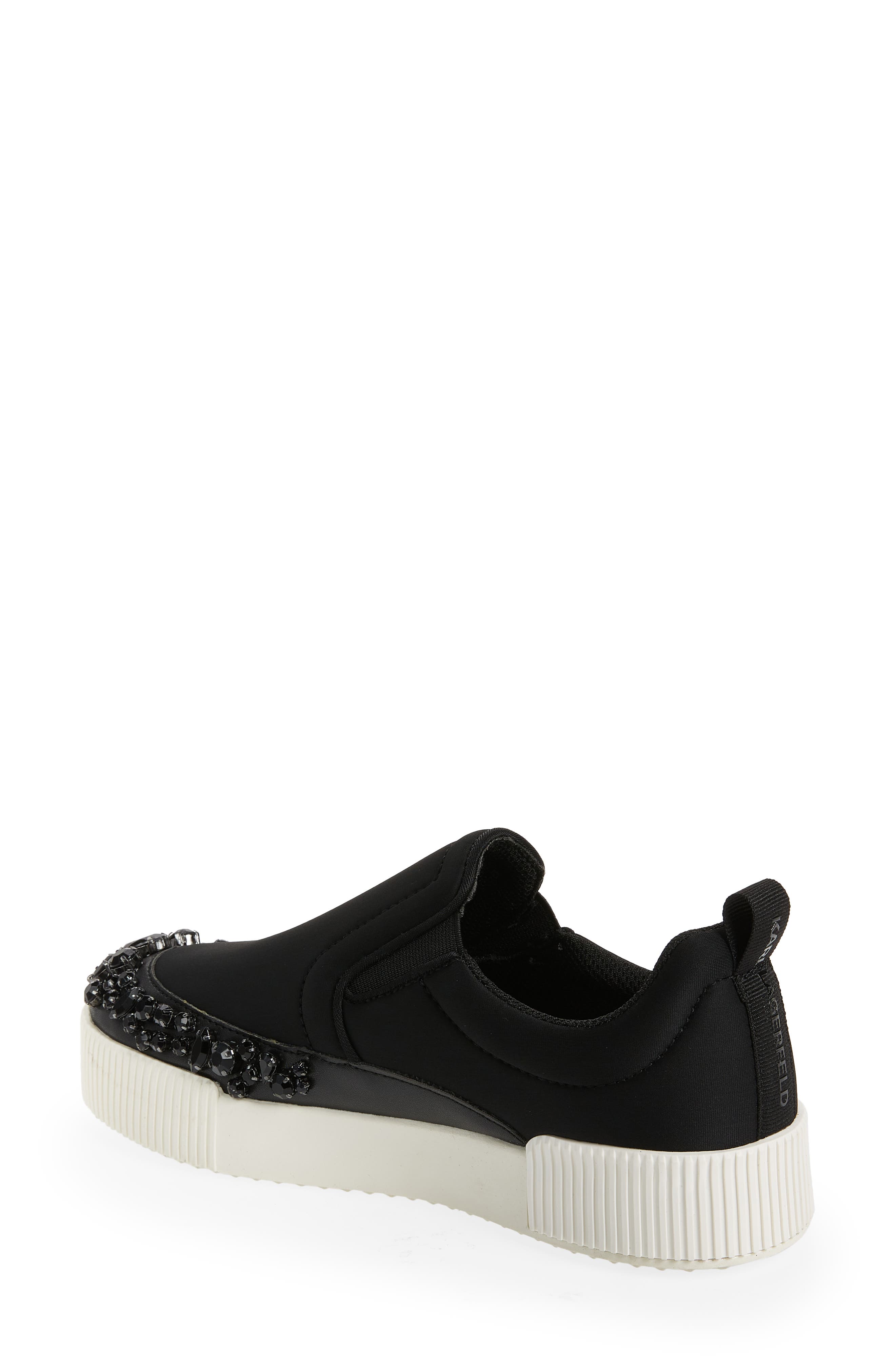 KARL LAGERFELD PARIS Eliana Slip-On Platform Sneaker, Alternate, color, 