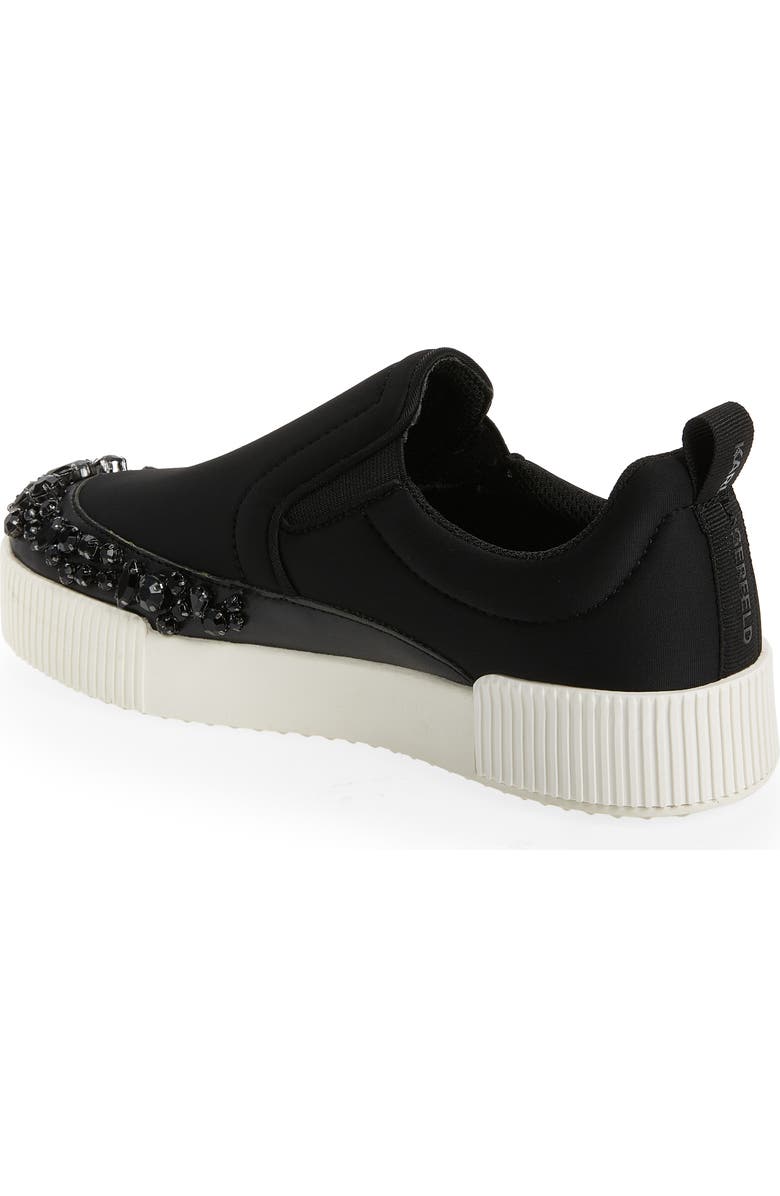 KARL LAGERFELD PARIS Eliana Slip-On Platform Sneaker, Alternate, color,