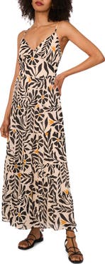 1.STATE Tiered Maxi Sundress