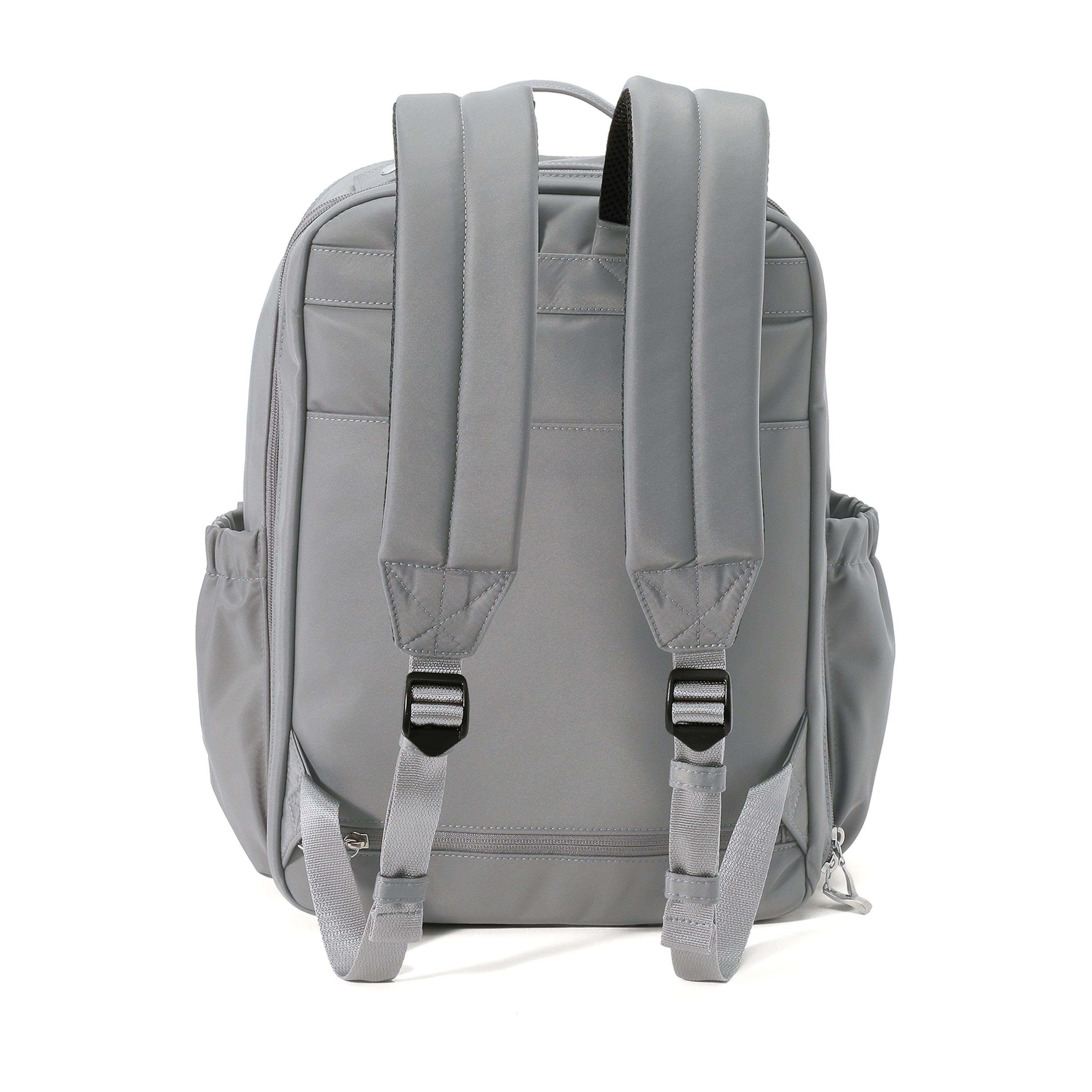 Tribeca Expandable Laptop Backpack, Alternate, color, Opal Grey Twill