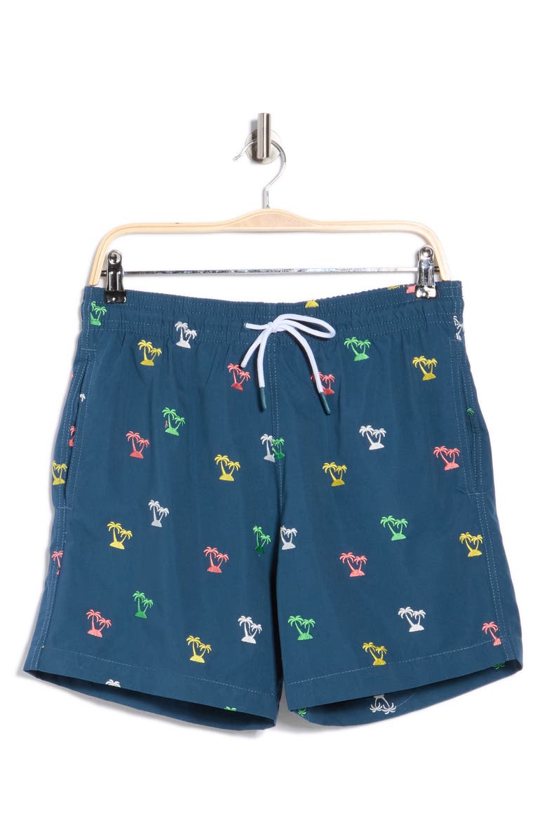 Trunks Surf & Swim Co. Sano 6.5-Inch Swim Shorts, Main, color, Soft Blue