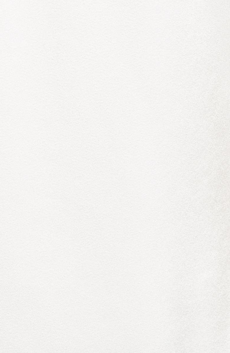 Alice + Olivia Harmon Drapey Racerback Satin Tank, Alternate, color, 