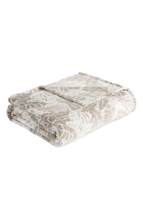 Costa Blanca Plush Throw Blanket