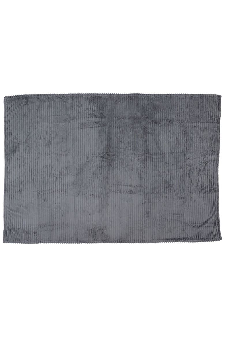 Extra Thick Sculpted Blanket, Alternate, color, Pale Grey