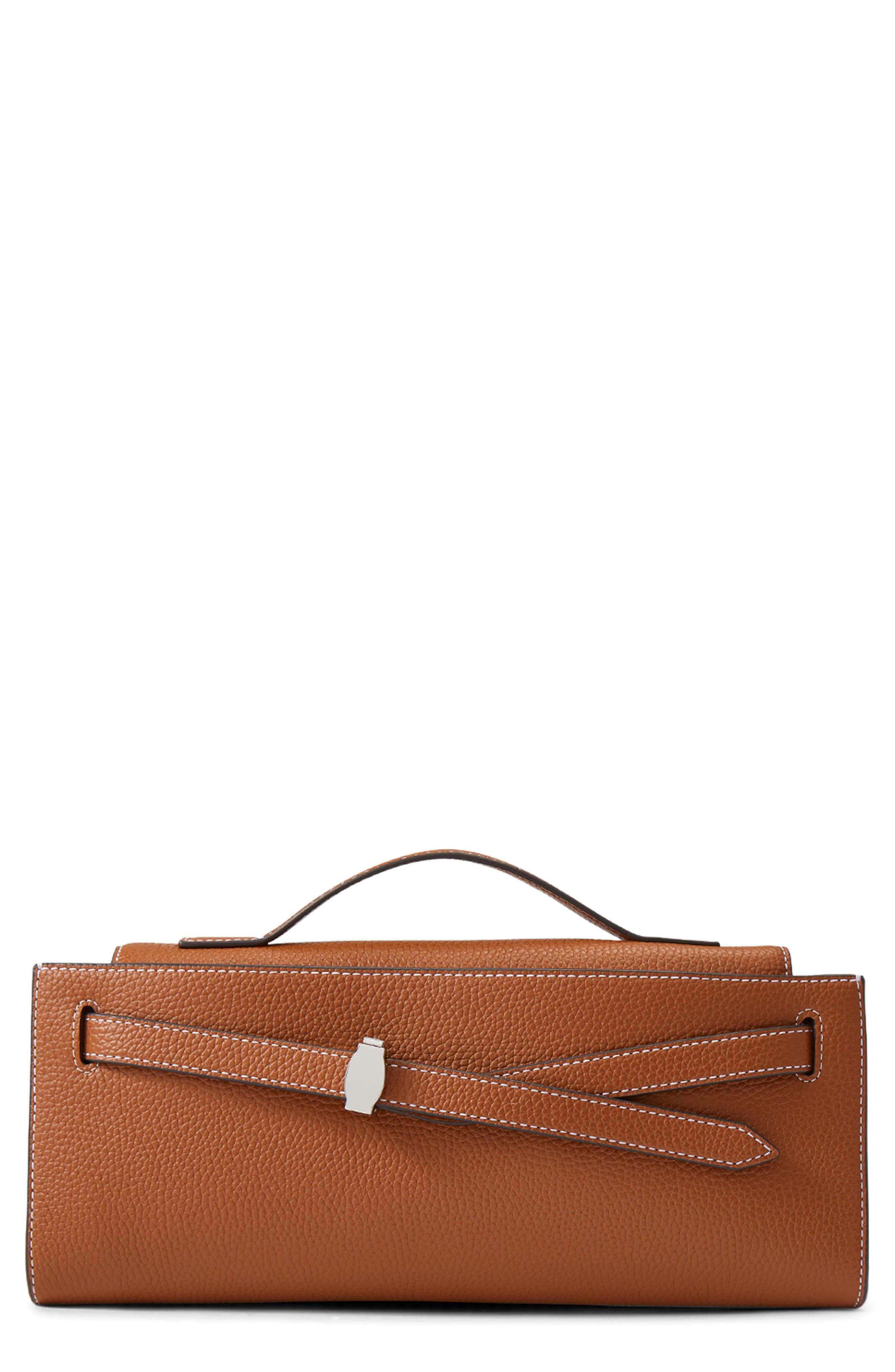 Veronica Beard Dash Clutch, Main, color, Hazelwood