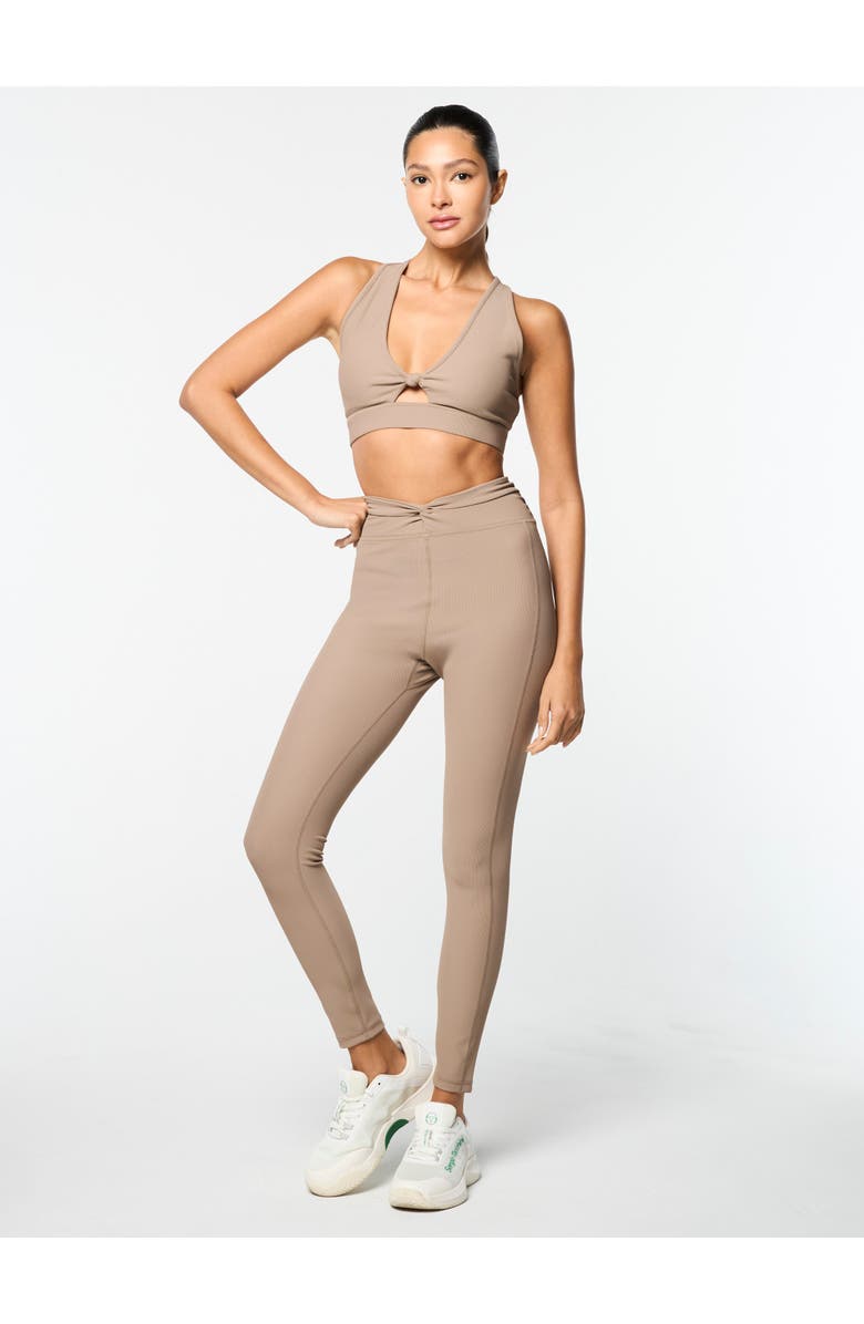 Sergio Tacchini Giulia Leggings, Alternate, color, Taupe Grey