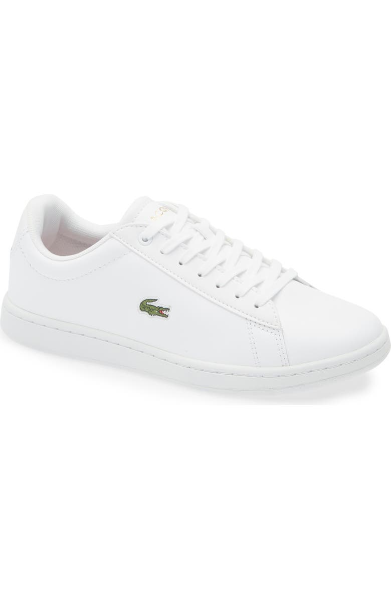Lacoste Hydez Sneaker, Main, color, White/ Gold